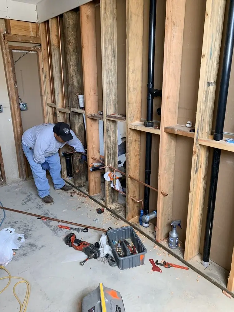 Commercial rough-in plumbing for Commercial Plumbing in Morehousetown